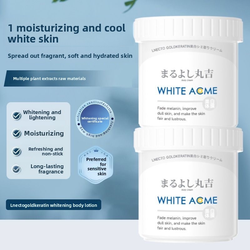 Luxury Skincare Whitening Cream - Creme corporal japonês luxuoso com clareamento,