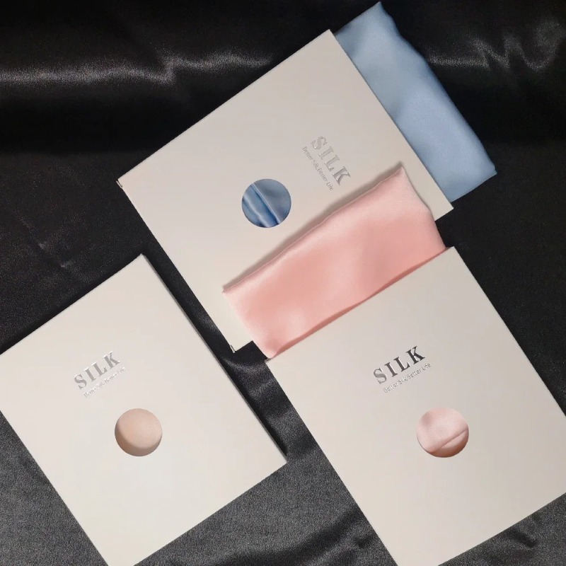 Luxury Skincare Gifts - Fronha 100% seda amoreira com zíper