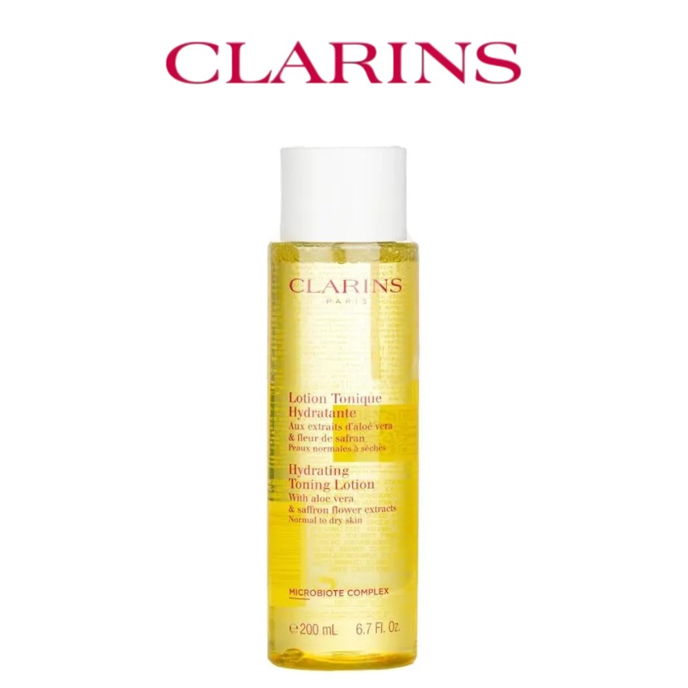 Luxury Skincare For Women - Loção tonificante Clarins 200ml (amarelo -