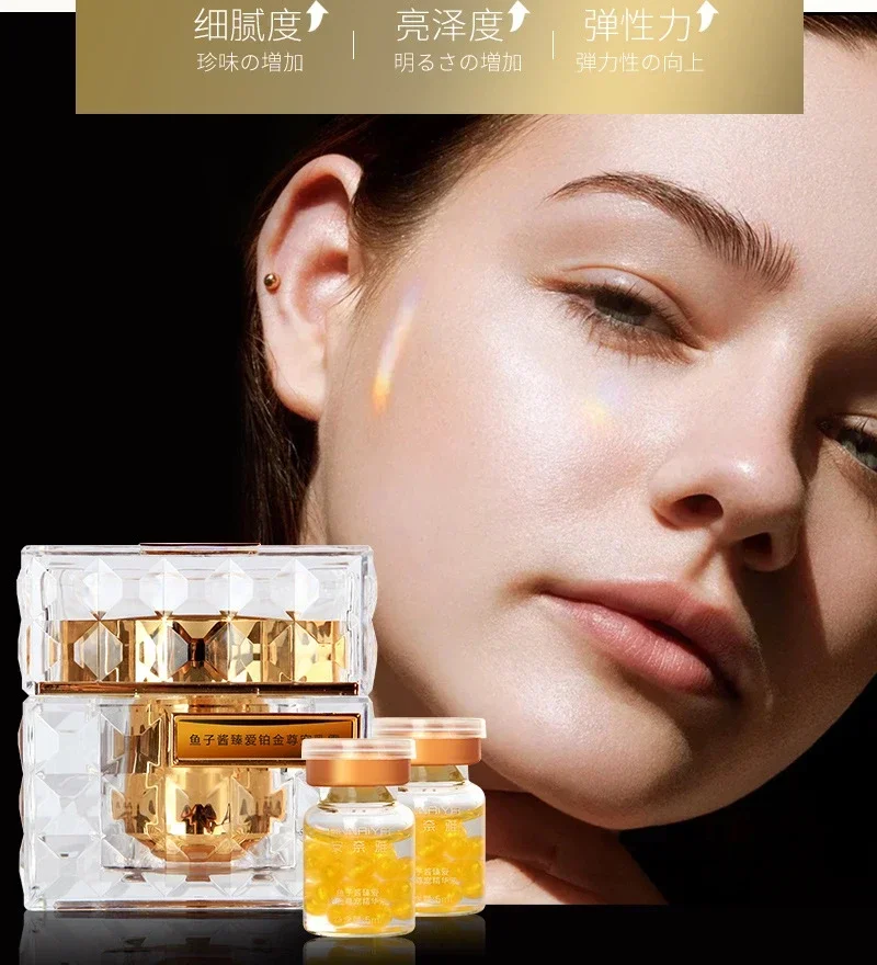 Luxury Skincare Whitening Cream - Platinum raro luxo caviar cuidados conjunto