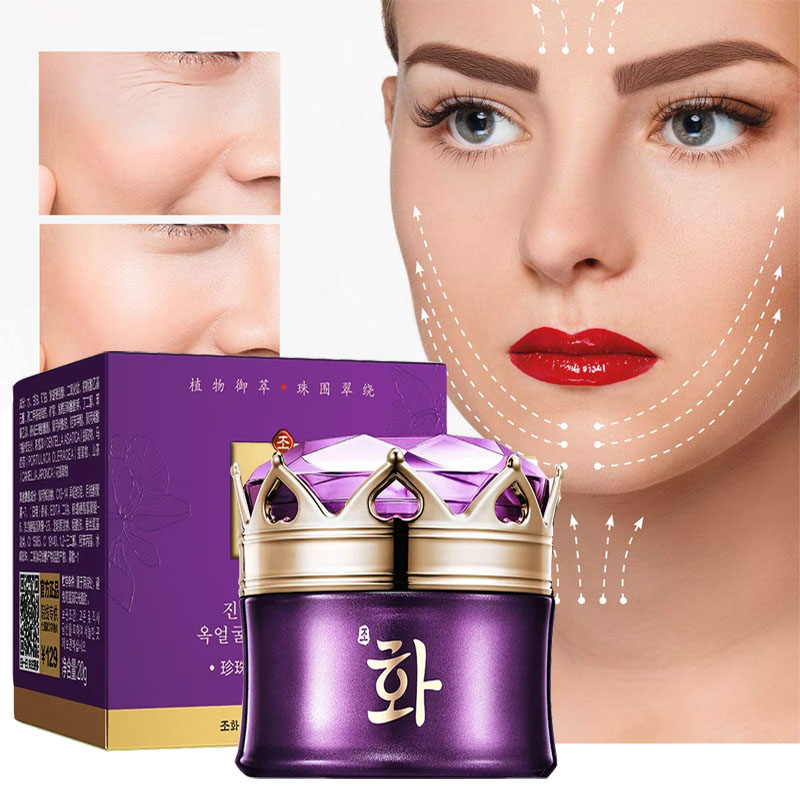 Luxury Skincare Whitening Cream - Luxo nobre senhora pérola branqueamento creme
