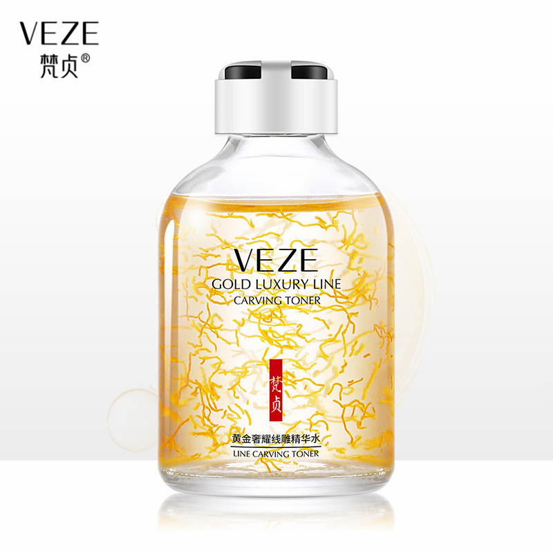 Luxury Skincare Essence - Linha luxuosa ouro 24K Toner de