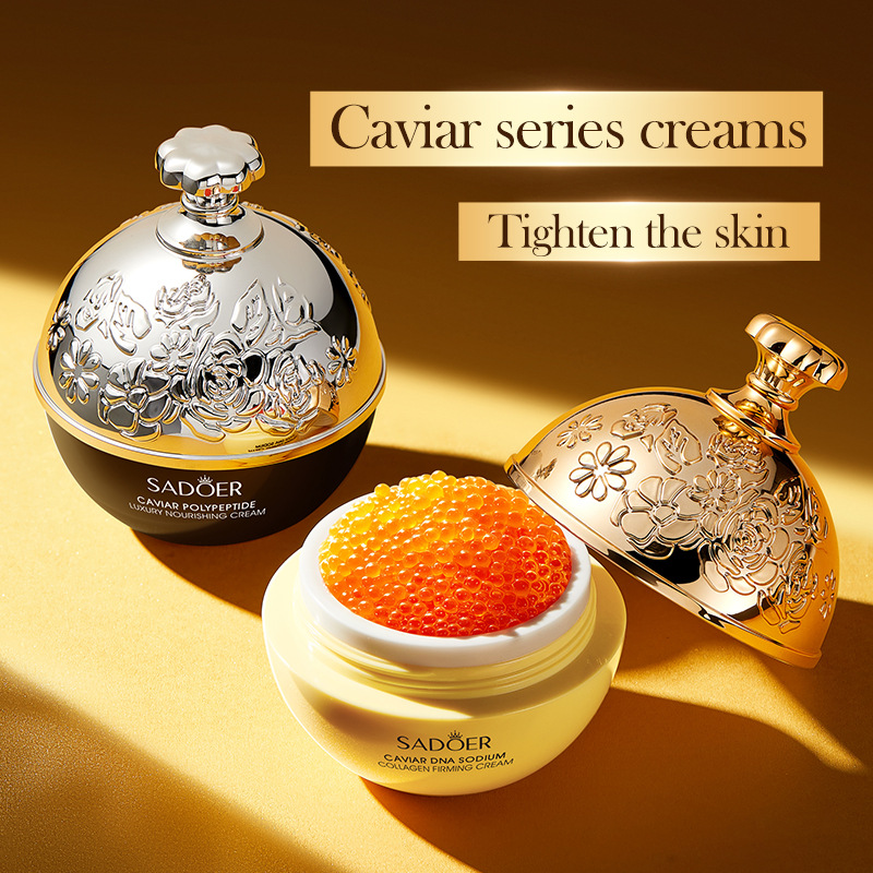 Essência de caviar de luxo cre - Luxury Skincare Whitening Cream avaliação e preço