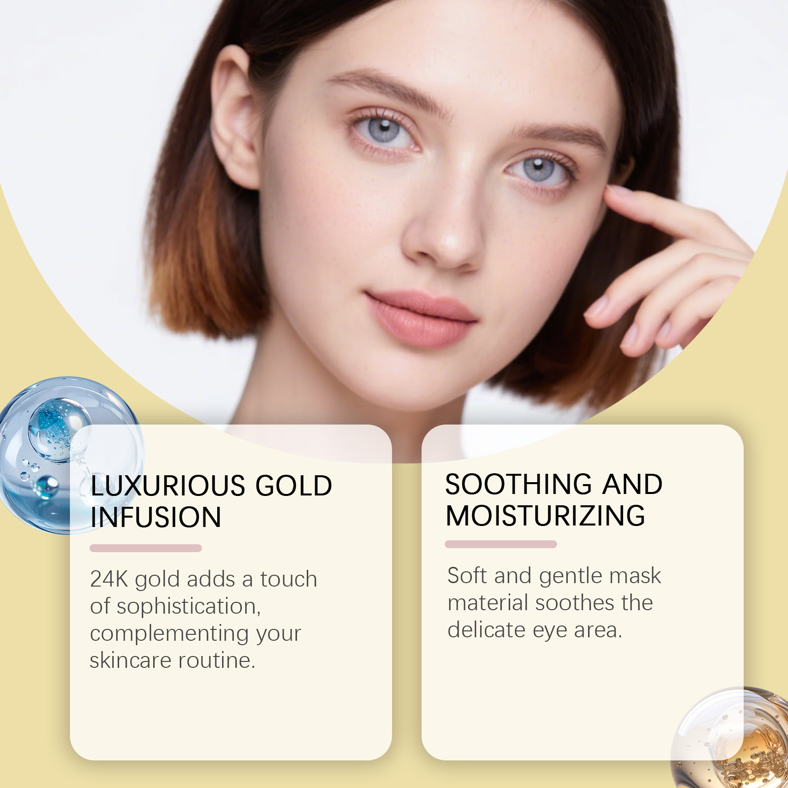 Máscara para Olhos Hidratante  - Luxury Skincare For Women avaliação e preço