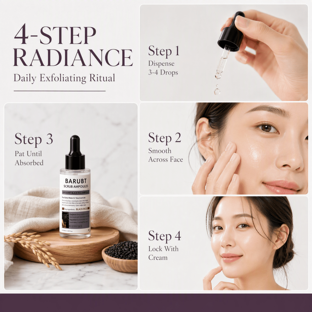 Ampola Esfoliante de Arroz Pre - Luxury Skincare Daily avaliação e preço