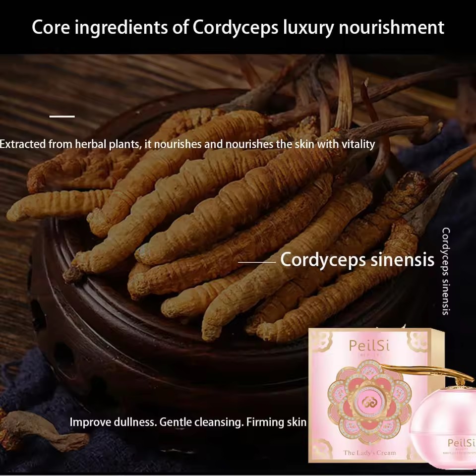 Cordyceps sinens luxo senhora  - Luxury Skincare Whitening Cream avaliação e preço