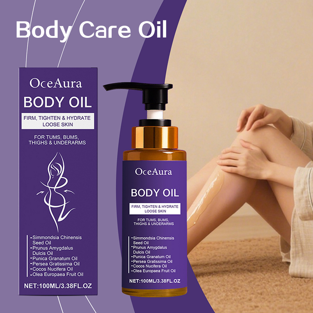 Óleo corporal de 100ml, óleo c - Luxury Skincare For Women avaliação e preço